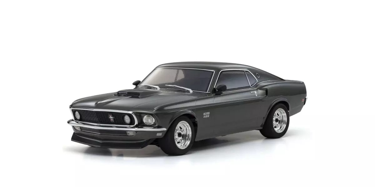 Kyosho Fazer FZ02 (L) Ford Mustang Boss 429 Black 1969 1:10 Readyset - Image 5