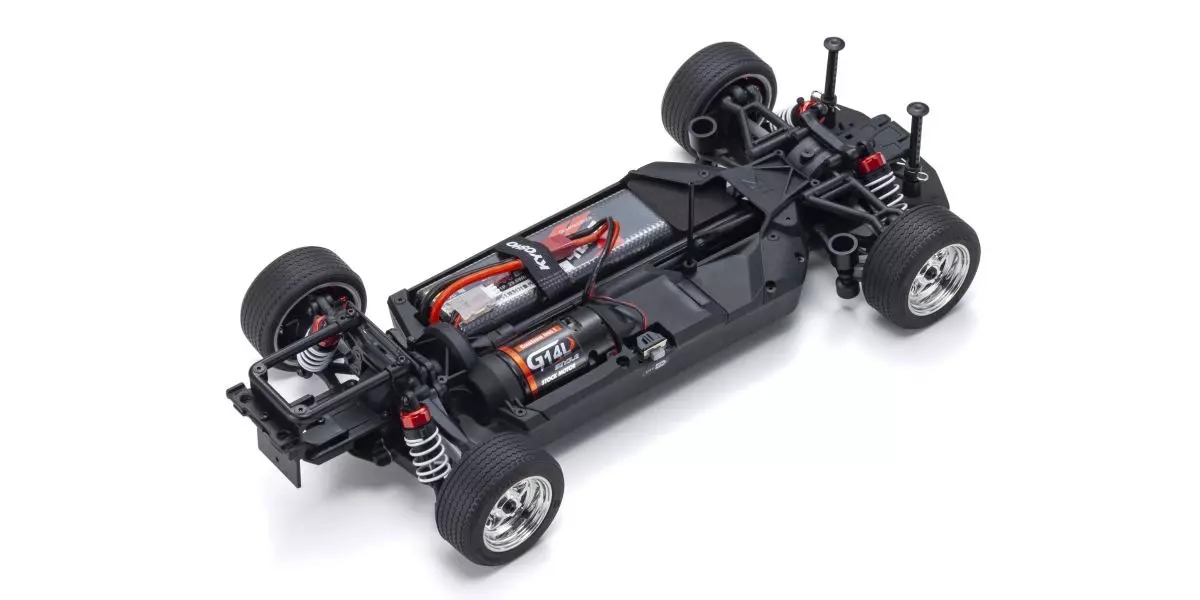Kyosho Fazer FZ02 (L) Ford Mustang Boss 429 Black 1969 1:10 Readyset - Image 4