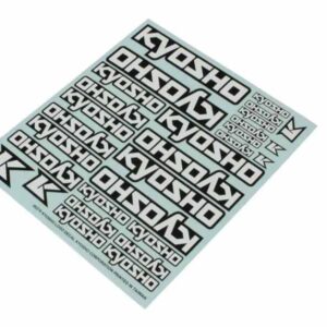 Kyosho Logo Decal Sheet (235x210mm) 36276B
