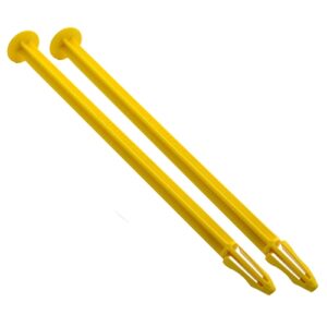DE RACING Truggy Tire Spikes (YELLOW) 2pcs. DER-TS1-Y