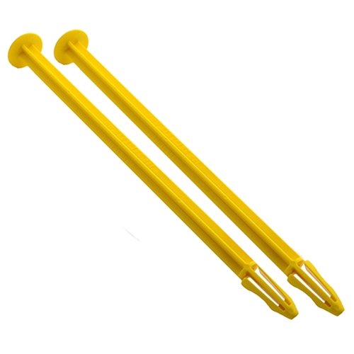 DE RACING Truggy Tire Spikes (YELLOW) 2pcs. DER-TS1-Y