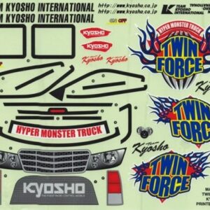 DECAL TWIN FORCE MA100-01
