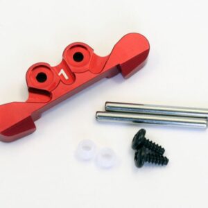 Aluminum Rear Sus Mount (1-deg/Red) MBW025R-1