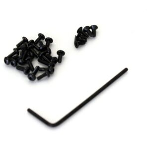 BUTTON HEX SCREW SET /AWD/BLK  MDW020BK