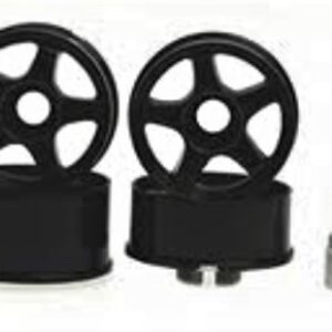 WHEEL SET 5-SPOKE/BLACK MZ34BK