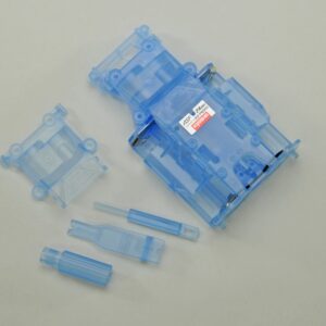 Skelton Main Chassis Set (Clear-Blue/MR-0)  MZF401CB