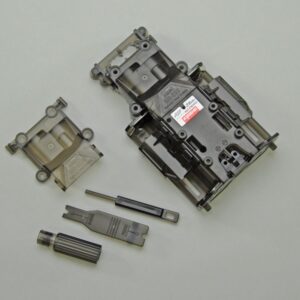 Skelton Main Chassis Set (Clear-Gray/MR-0)  MZF401CG
