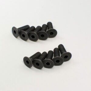 FLAT HEAD HEX (M4x12/10Pcs) 1397
