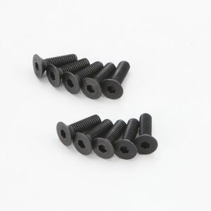 Flat Head Screw (Hex/M3x10/10pcs) 1-S33010H