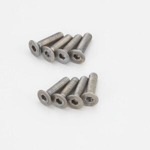 Flat Head Screw (Hex/Titanium/M3*12) 1-S33012HT