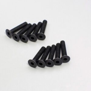 Flat Head Screw (Hex/M3x15/10pcs) 1-S33015H