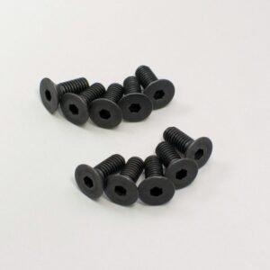 Flat Head Screw (Hex/M4x10/10pcs) 1-S34010H