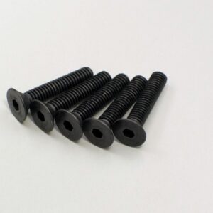 Flat Head Screw (Hex/M4x20/5pcs) 1-S34020H