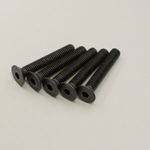 Flat Head Screw (Hex/M4x25/5pcs) 1-S34025H