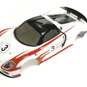 Complete Painted Body (Porsche 918 White) Fazer Bulk  FAB107