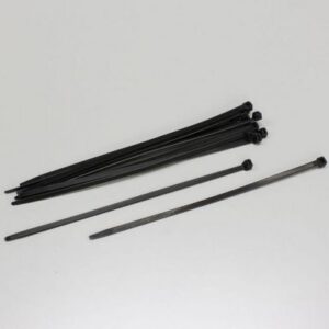 COLOR STRAP /L/ BLACK/ 12PCS  1702BK