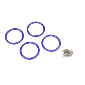 Aluminum Wheel Cover(Blue/4pcs/Sand Master) EZW003BL