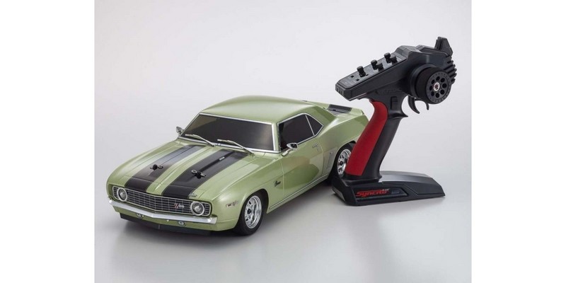 Kyosho FAZER MK2 Chevy Camaro Z28 1969 Frost Green 1:10 Readyset KC34418T2B