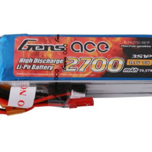 Gens ace 2700mAh 11.1V TX 3S1P Lipo Battery pack with Futaba/JST-XHR/JST-SYP GE-TX-2700-3S1P