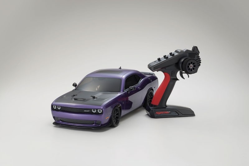 Kyosho FAZER MK2 (L) Dodge Challenger SRT 2015 Purple 1:10 Readyset KC34415T1B