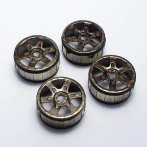 6-Spoke Wheel (Black Chrome/4pcs) IFH005BC