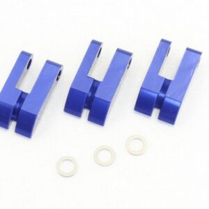 Aluminium Clutch Shoe Set (3 shoe type) All Kyosho Inferno (3pcs) Blue IFW136