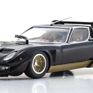 Kyosho 1:43 Lamborghini Miura SVR 1970 Black-Gold  KS03203BKG