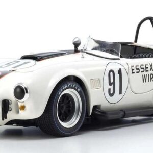 Kyosho 1:18 Shelby Cobra 427 S/C Essex Wire Bridgehampton 1965 Nr.91  KS08047EW