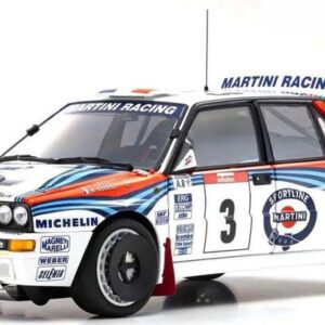 Kyosho 1:18 Lancia Delta HF Integrale Evoluzione Martini 1992 Nr.3 KS08348H