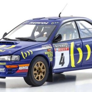 Kyosho 1:18 Subaru Impreza Colin McRae Winner RAC 1994 Nr.4  KS08962A