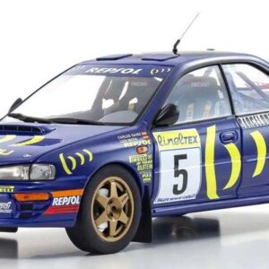 Kyosho 1:18 Subaru Impreza Carlos Sainz Winner Monte Carlo 1995 Nr.5  KS08962B