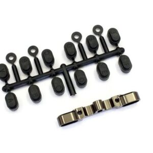Al Rear Sus. Holder (RR/Gunmetal/ZX-5) LAW37GM