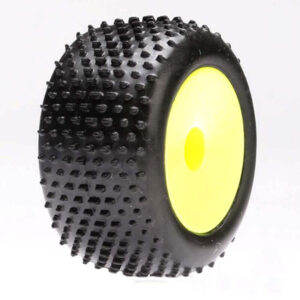 REAR TIRES&WHEELS MINIT YELLOW (2pcs) LOSB1078