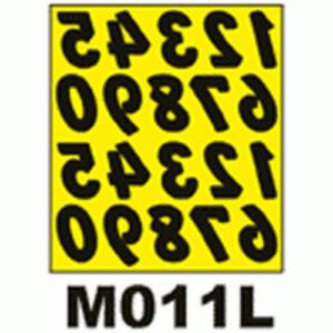 2 REVERSE NUMBER PAINT MASK  LRP-XM011L