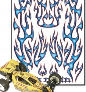 WICKED FLAMES STICKER SHEET LRP-XS018