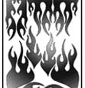 MIRROR CHROME FLAMES LRP-XV005C