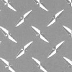 CHROME DIAMOND PLATE DECAL LRP-XV019C