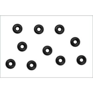 O-Ring(P2/Black) 10Pcs  ORG02BK