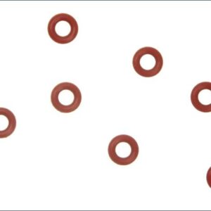 Silicone O-Ring(P4/Orange) 10Pcs ORG04