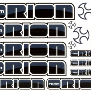 Team Orion Sticker Sheet black/Silver