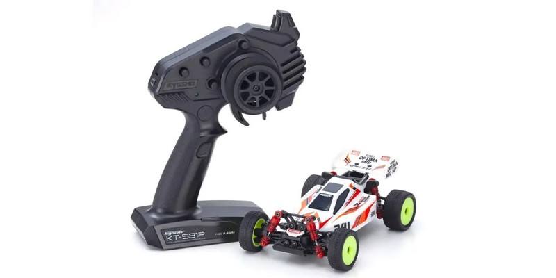 Mini-Z MB010 Readyset 4WD Turbo Optima Mid Special - White KZ32095W