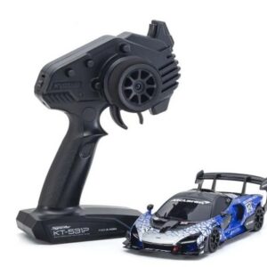 Kyosho Mini-Z RWD McLaren Senna GTR Blue (W-MM/KT531P) KZ32340BL
