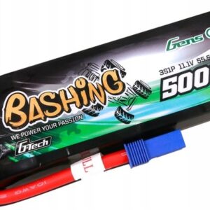 Gens ace G-Tech 5000mAh 11.1V 3S1P 60C Lipo Battery Pack with EC5 Plug-Bashing Series GEA503S60E5GT