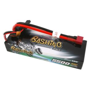 Gens ace G-Tech 5500mAh 7.4V 2S1P 60C car Lipo Battery Pack Hardcase 24# with T Plug GEA552S60D24GT