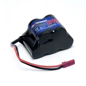 Pink Runner Rx NiMh 6.0V-1700 (Dual JR-JST) 51x32x31mm 120g - Hump PP6-1700H