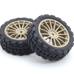 Pre-Glued Tyres Rostyle Plate 1:10 Fazer 2.0 (2pcs)  FATH708GM