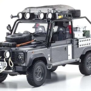 Kyosho 1:18 Resin Land Rover Defender 2001 Tomb Raider Edition  KSR08903TR