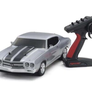 Kyosho Fazer MK2 (L) Chevy Chevelle SS454 1970 Silver1:10 Readyset KC34416T1C