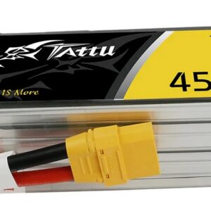 Tattu 4500mAh 22.2V 25C 6S1P Lipo Battery Pack with XT90 TAA45006S25X9