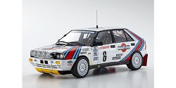 Kyosho 1:18 Lancia Delta HF 4WD Monte Carlo 1987 Team Martini Nr.6 KS08960A